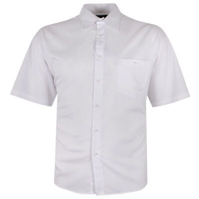 CIPOLLINI PLAIN S/S SHIRT-shirts casual & business-KINGSIZE BIG & TALL