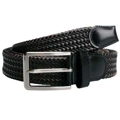 BUCKLE DAYTONA 30MM WOVEN BELT-belts-KINGSIZE BIG & TALL