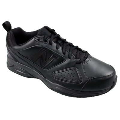 NEW BALANCE 6E BLACK TRAINER-big mens basics-KINGSIZE BIG & TALL