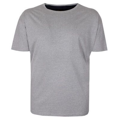 BRONCO PLAIN T-SHIRT -big mens basics-KINGSIZE BIG & TALL