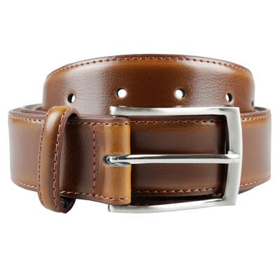 BUCKLE CASABLANCA 35MM LEATHER BELT-belts-KINGSIZE BIG & TALL