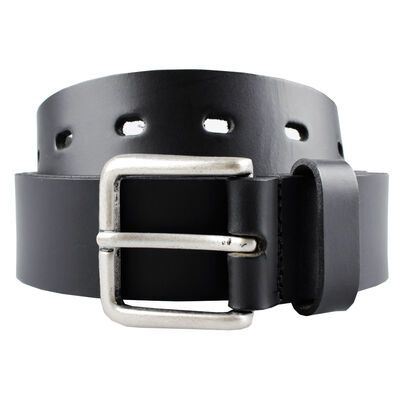 M&C AGENCIES 35MM PEWTER BUCKLE BELT-sale clearance-KINGSIZE BIG & TALL