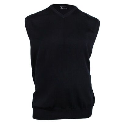 ANSETT MERINO V NECK VEST-new arrivals-KINGSIZE BIG & TALL