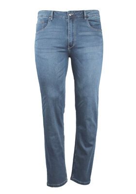 WORKLAND ONE 8 KNIT STRETCH DENIM JEAN-jeans-KINGSIZE BIG & TALL