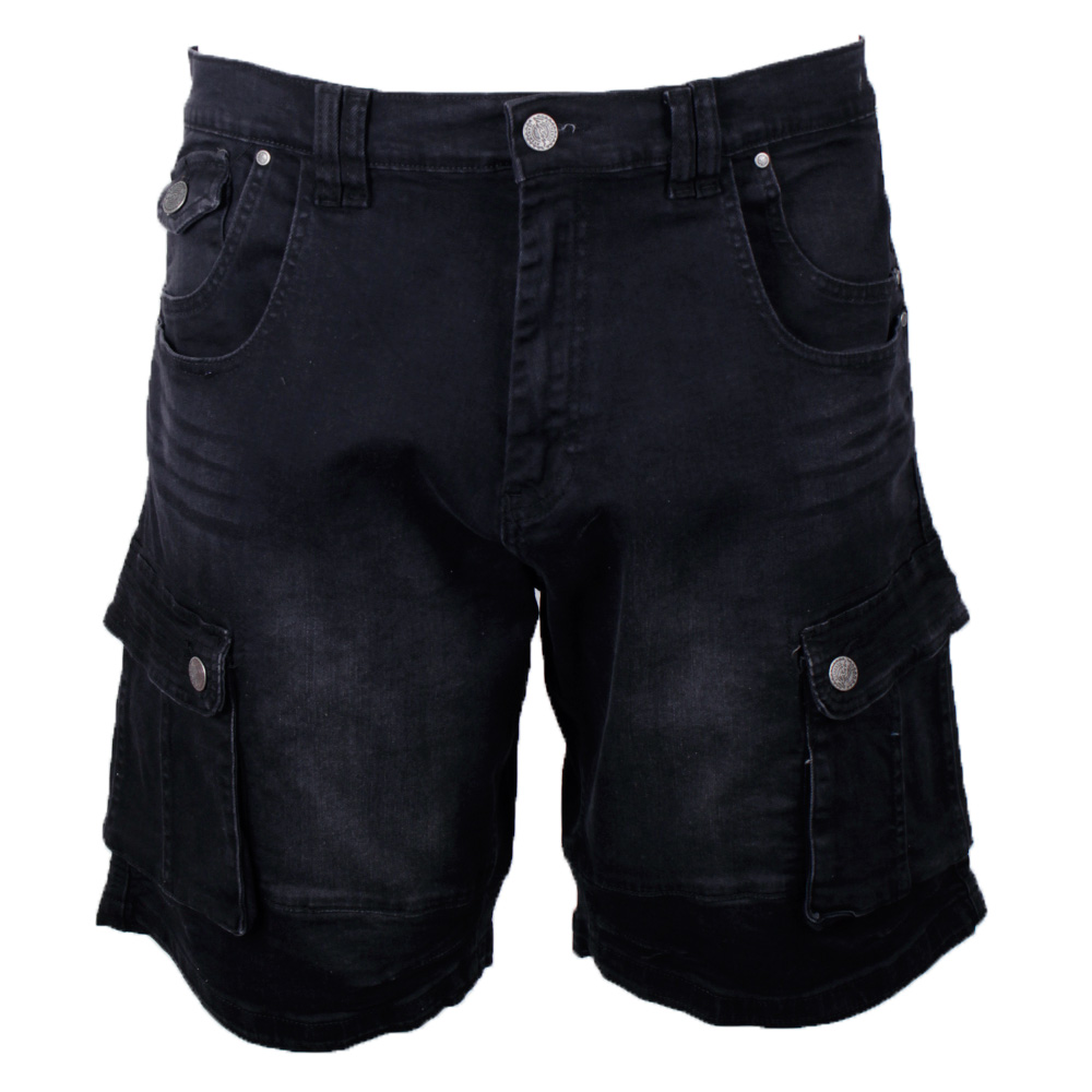 KAM IVAN CARGO DENIM SHORT