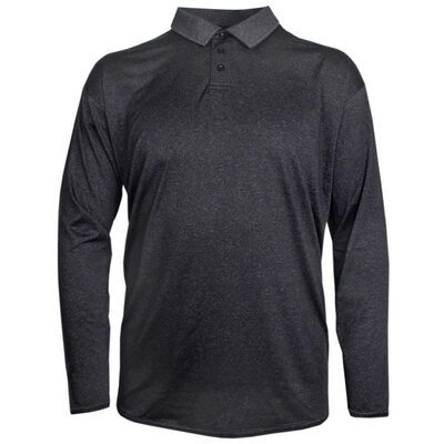 ATLAS PERFORMANCE POLO L/S SHIRT-polos-KINGSIZE BIG & TALL