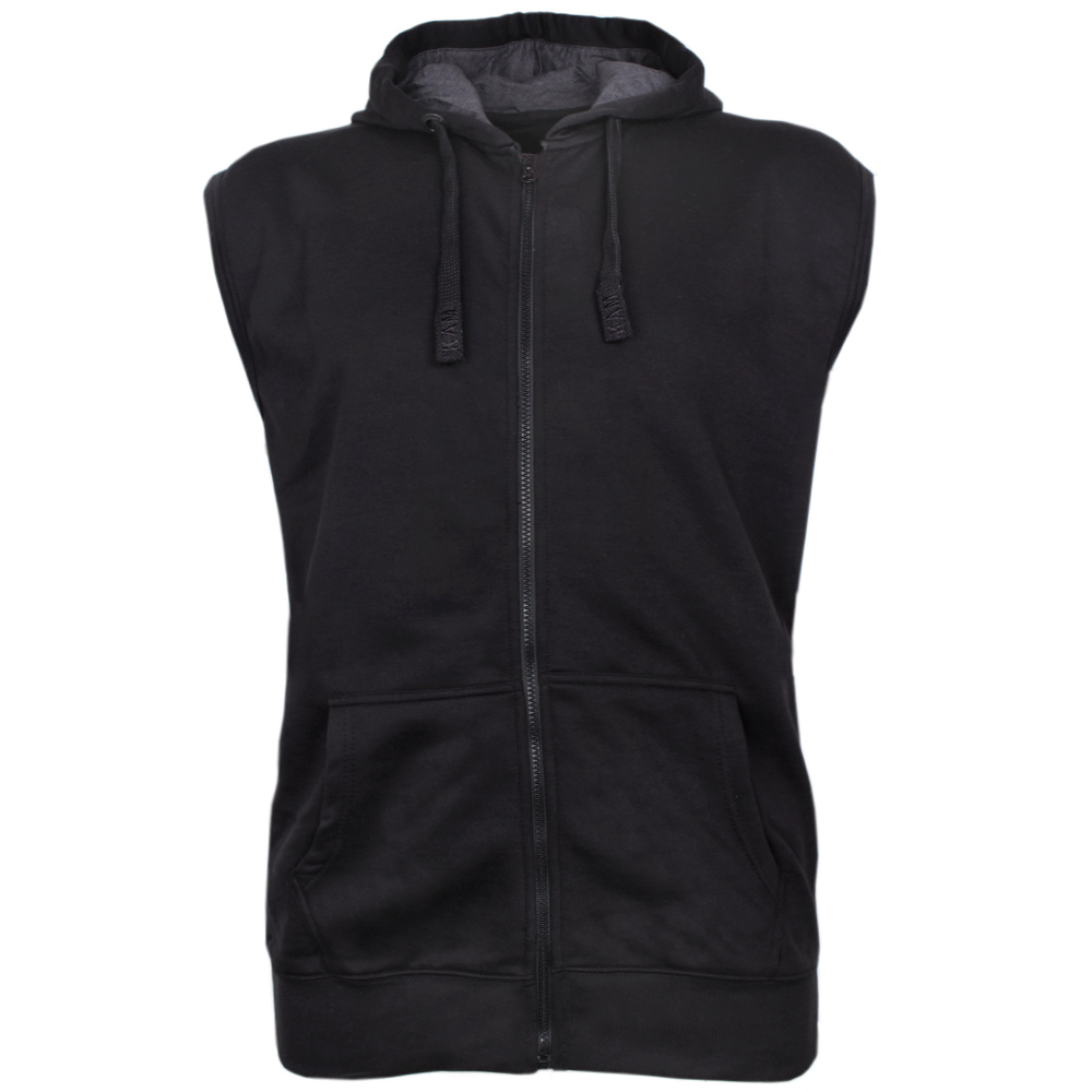 KAM SLEEVELESS HOODY VEST