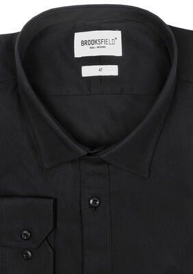 BROOKSFIELD STAPLE  L/S SHIRT-big mens basics-KINGSIZE BIG & TALL