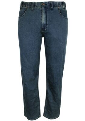 BRONCO ELASTIC WAIST DENIM JEAN-jeans-KINGSIZE BIG & TALL