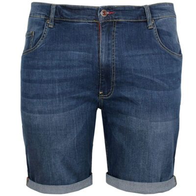 DUKE DAVIDSON DENIM SHORT-sale clearance-KINGSIZE BIG & TALL