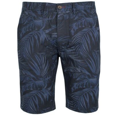 DUKE LEAF PRINT SHORT-sale clearance-KINGSIZE BIG & TALL