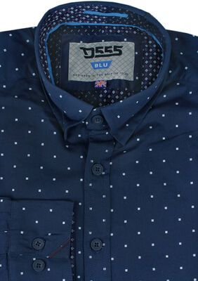 DUKE BOSCASTLE TALL L/S SHIRT-sale clearance-KINGSIZE BIG & TALL