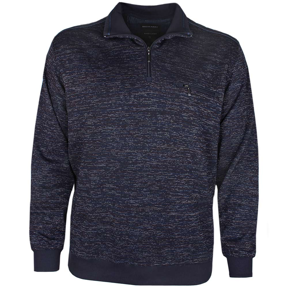 BREAKAWAY BARAK HALF ZIP TOP