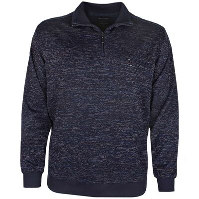 BREAKAWAY BARAK HALF ZIP TOP-sale clearance-KINGSIZE BIG & TALL