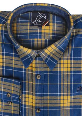 RAGING BULL BRUSHED TARTAN CHECK L/S SHIRT-sale clearance-KINGSIZE BIG & TALL