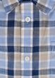 RAGING BULL LINEN CHECK S/S SHIRT