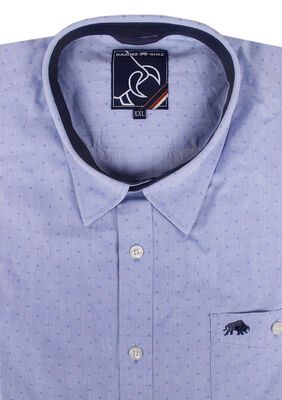 RAGING BULL DOBBY S/S SHIRT -sale clearance-KINGSIZE BIG & TALL