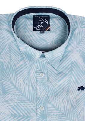 RAGING BULL PALM S/S SHIRT-sale clearance-KINGSIZE BIG & TALL