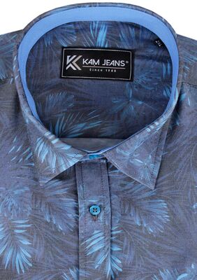 KAM FLORAL S/S SHIRT -sale clearance-KINGSIZE BIG & TALL