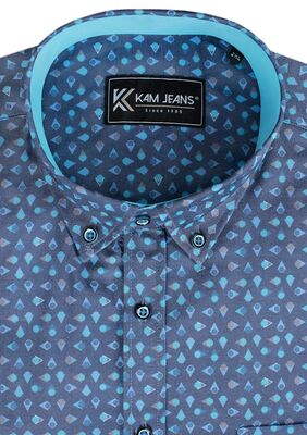 KAM ARROW S/S SHIRT -sale clearance-KINGSIZE BIG & TALL