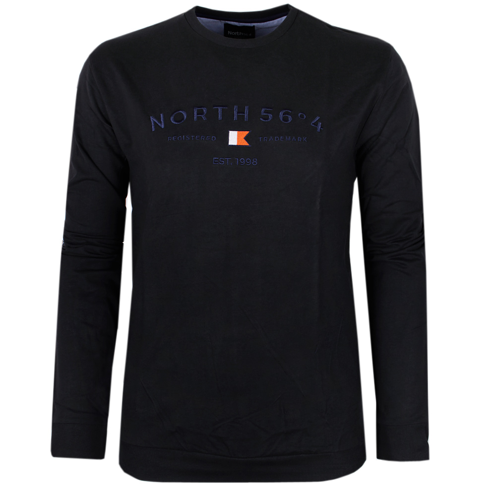 NORTH 56° TALL EMBROID SWEAT TOP