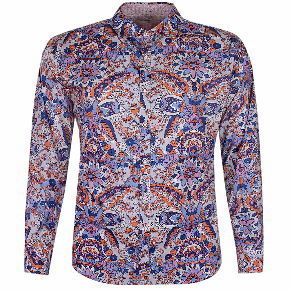 JIMMY STUART COMIC ABSTRACT L/S SHIRT 