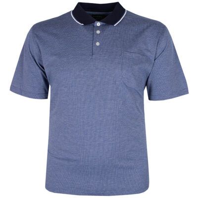 BERTINI JERSEY POLO-polos-KINGSIZE BIG & TALL