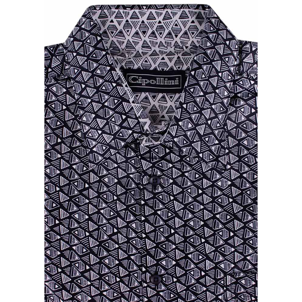 CIPOLLINI TRIANGLE S/S SHIRT 