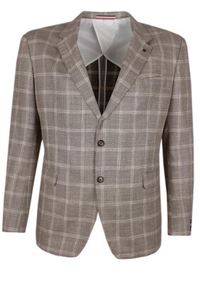 DANIEL HECHTER PARKER CHECK SPORTSCOAT -sports coats-KINGSIZE BIG & TALL