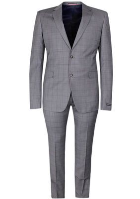 DANIEL HECHTER 2 PIECE CHECK SUIT-tall range-KINGSIZE BIG & TALL