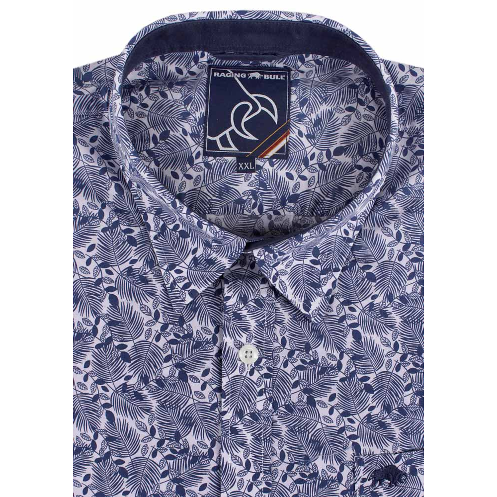 RAGING BULL TROPICAL LEAF S/S SHIRT 