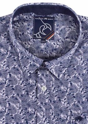 RAGING BULL TROPICAL LEAF S/S SHIRT -sale clearance-KINGSIZE BIG & TALL