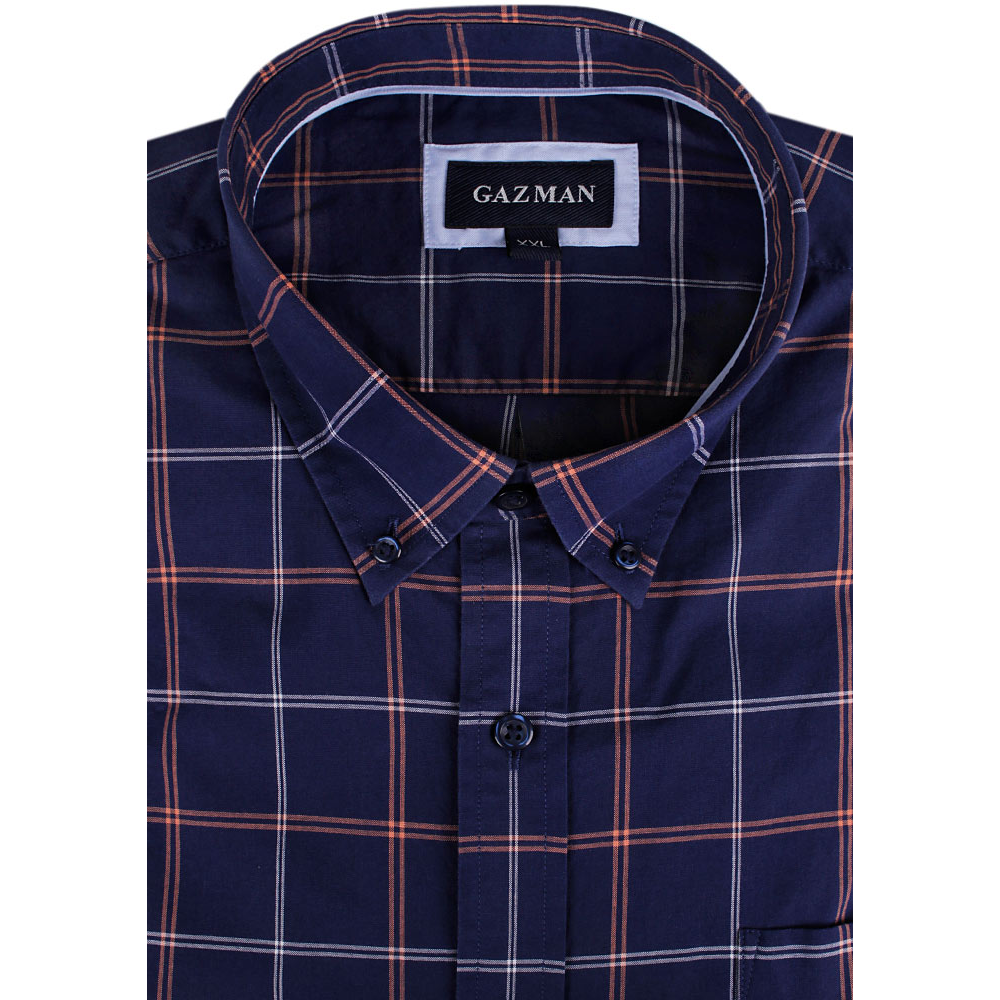 GAZMAN MADRAS CHECK S/S SHIRT