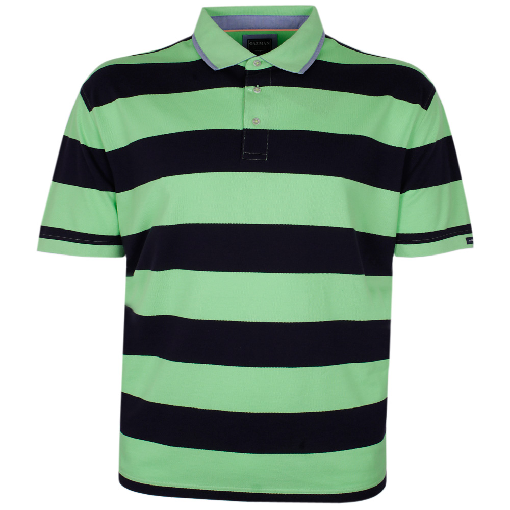 GAZMAN PIQUE BLOCK POLO