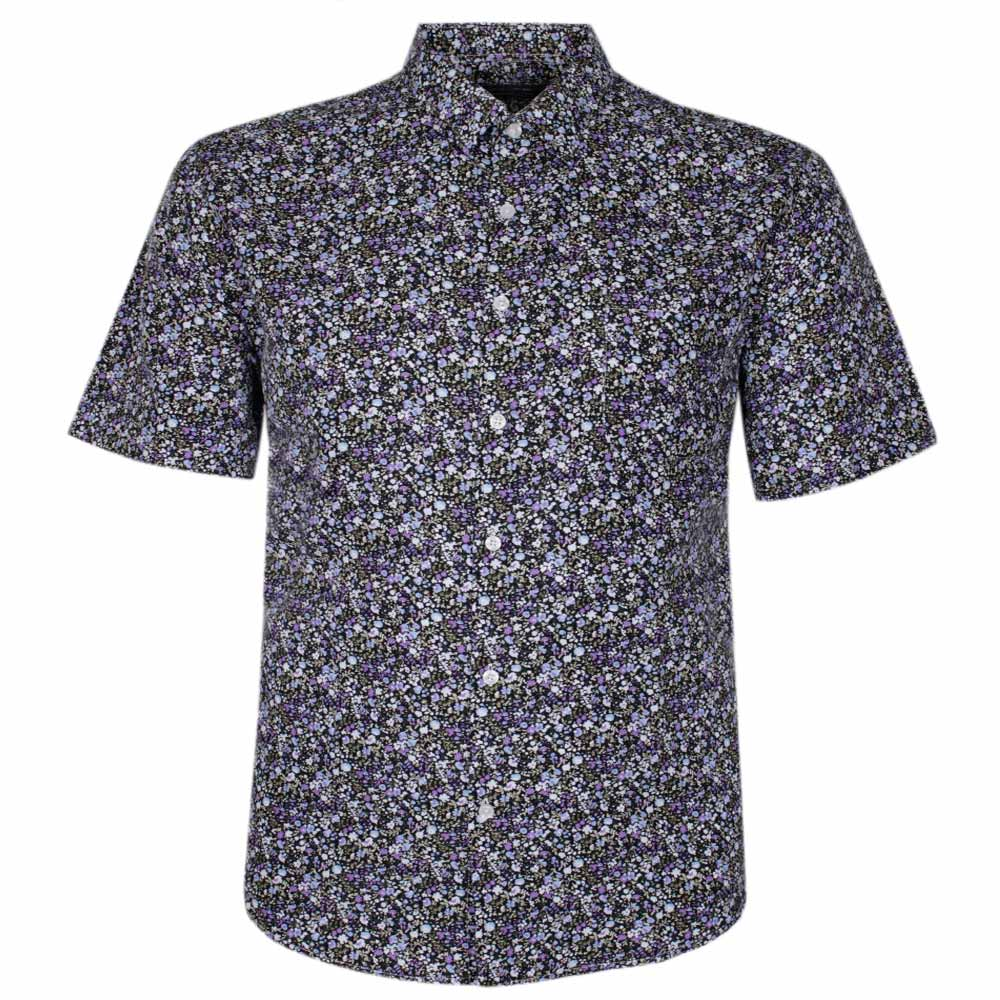 MAURIO PROSPERITY FLORAL S/S SHIRT 