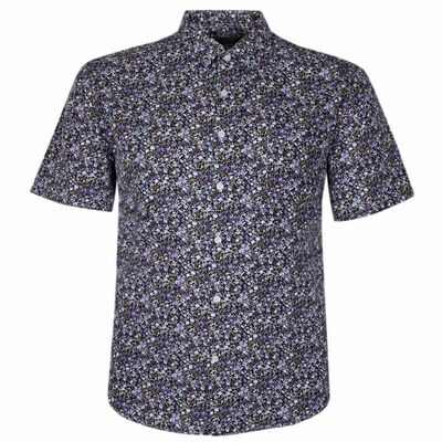 MAURIO PROSPERITY FLORAL S/S SHIRT -sale clearance-KINGSIZE BIG & TALL