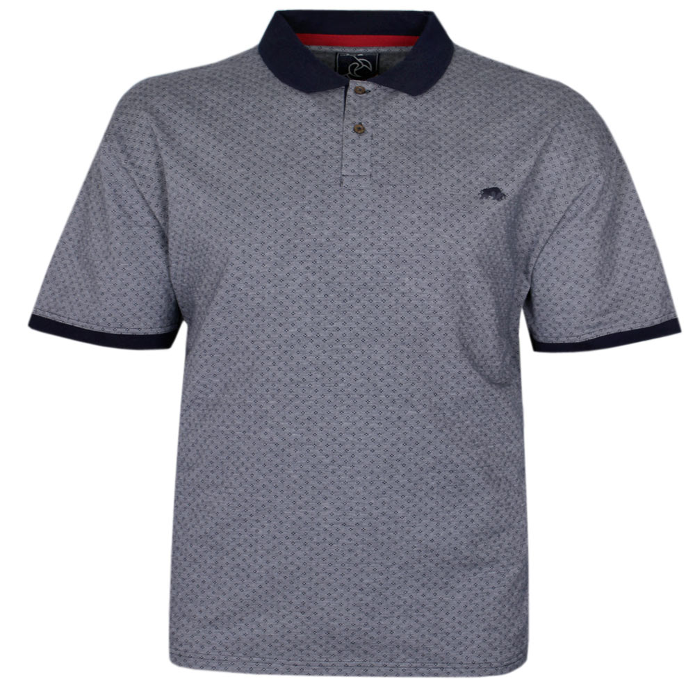 RAGING BULL DOBBY DESIGN POLO