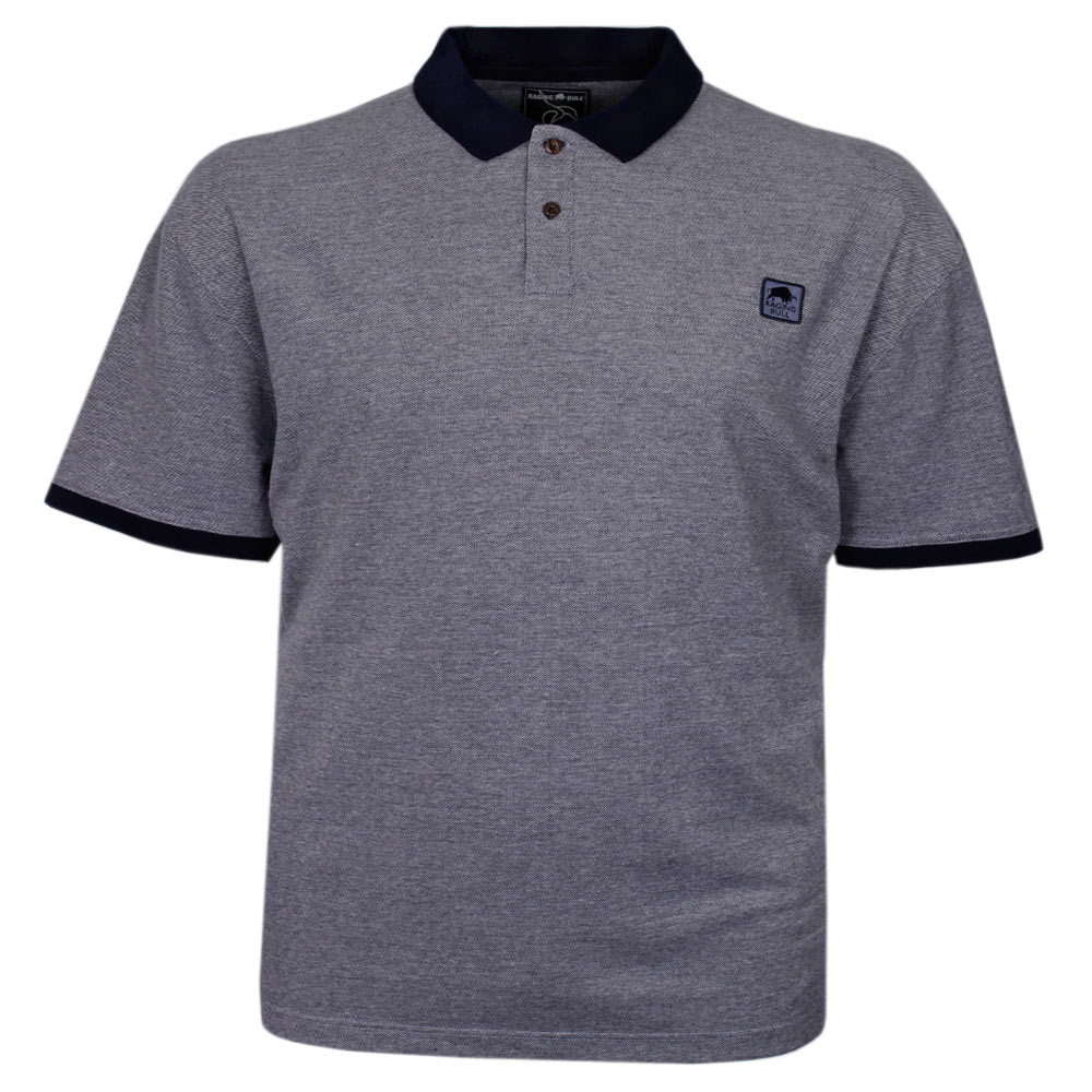 RAGING BULL BIRDSEYE BADGE POLO