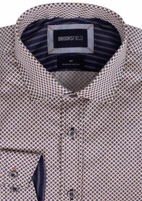 BROOKSFIELD TALL RETRO TEARDROP L/S SHIRT -tall range-KINGSIZE BIG & TALL