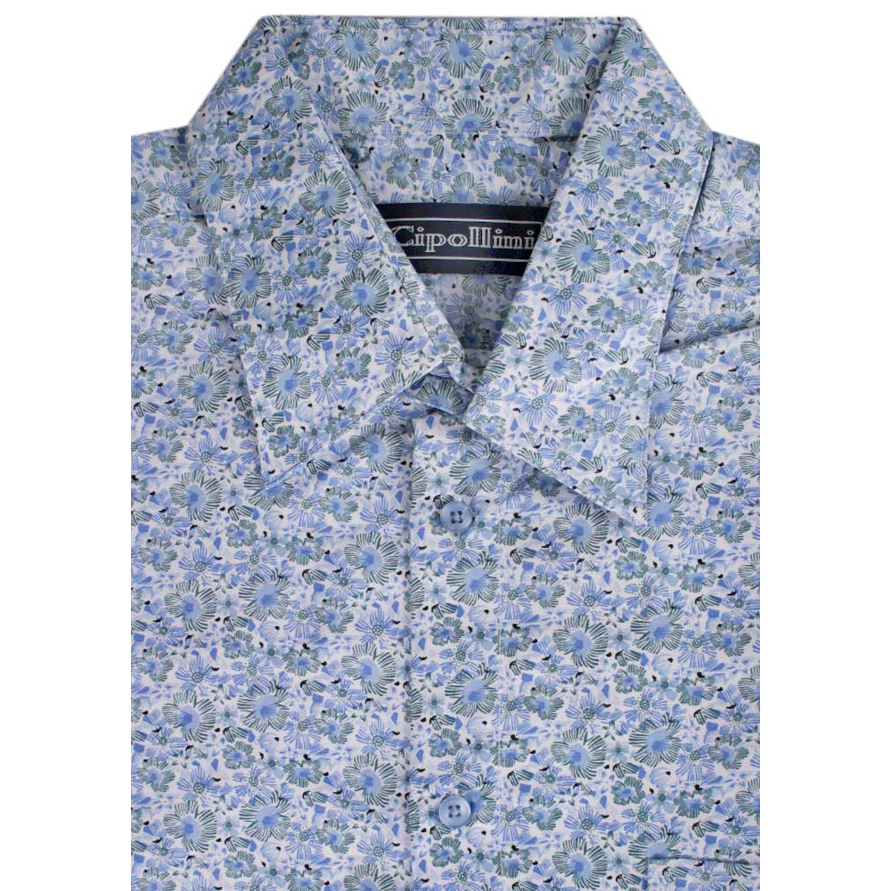 CIPOLLINI FLOWER S/S SHIRT 