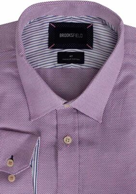 BROOKSFIELD MICRO WOVEN L/S SHIRT -shirts casual & business-KINGSIZE BIG & TALL