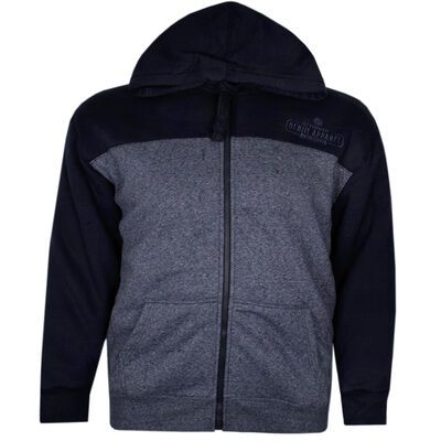 KAM BLOCK PANEL SHERPA HOODY-sale clearance-KINGSIZE BIG & TALL