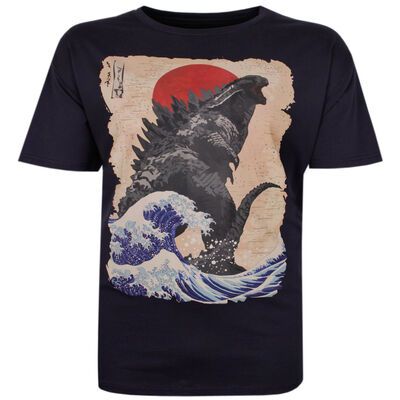 BRONCO GODZILLA T-SHIRT-tshirts & tank tops-KINGSIZE BIG & TALL