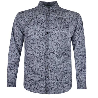 JIMMY STUART SUN-FLOWER L/S SHIRT -shirts casual & business-KINGSIZE BIG & TALL