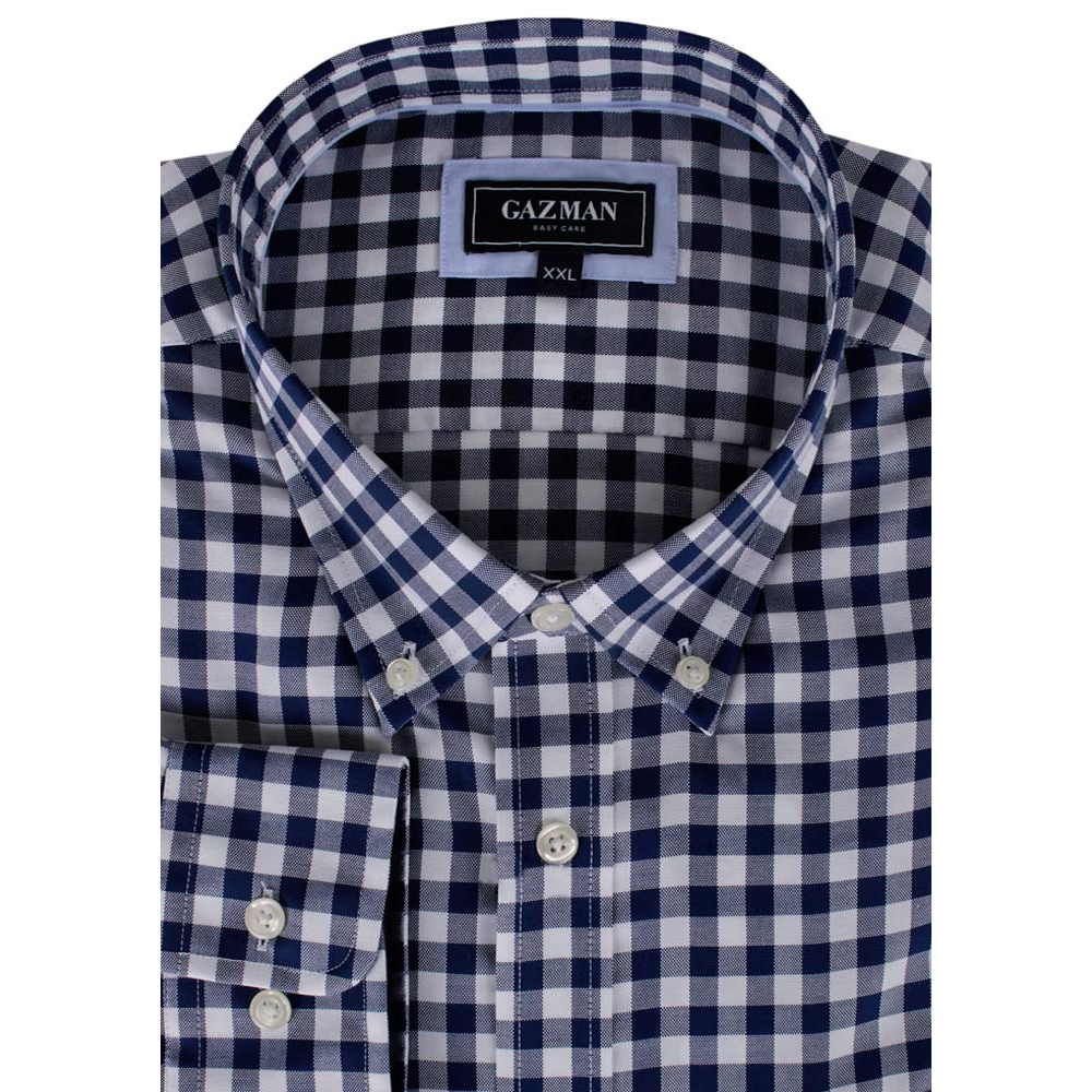 GINGHAM NAVY GINGHAM L/S SHIRT