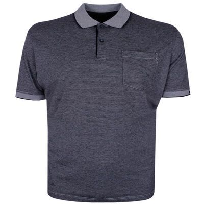 GAZMAN MINI STRIPE POLO-polos-KINGSIZE BIG & TALL