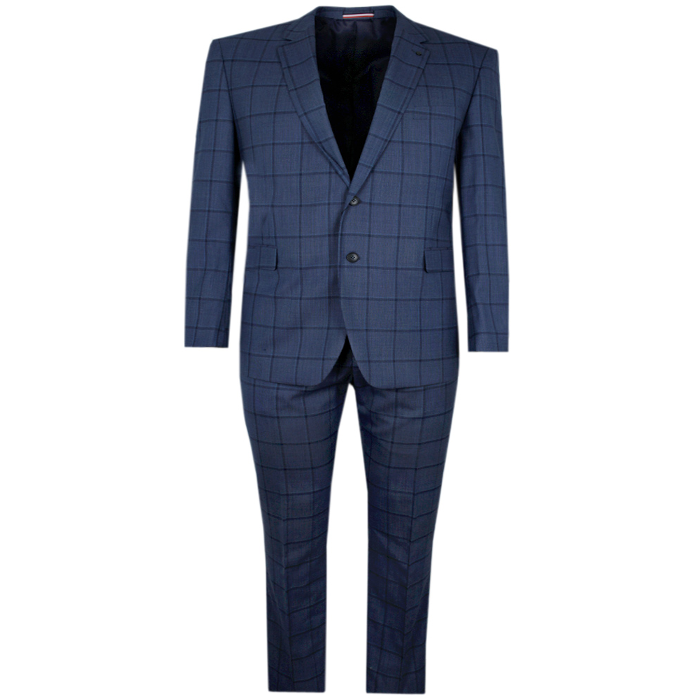 DANIEL HECHTER 512 WOOL CHECK SUIT