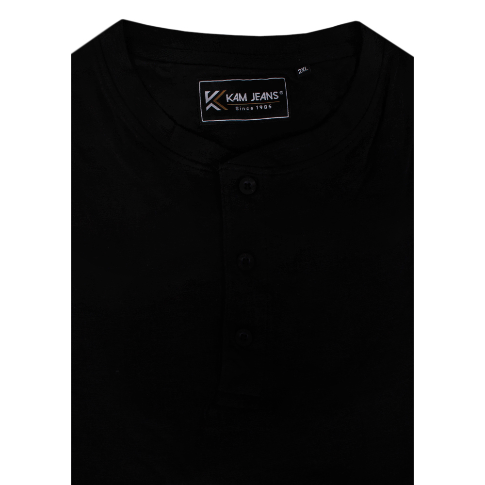 KAM HENLEY SLUB T-SHIRT