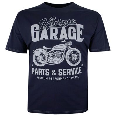 KAM PREMIUM PERFORMANCE GARAGE T-SHIRT -tshirts & tank tops-KINGSIZE BIG & TALL