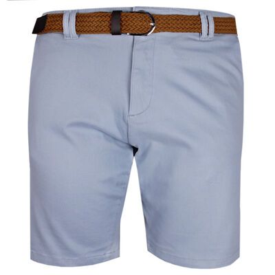 KAM WOVEN BELT SHORT-shorts-KINGSIZE BIG & TALL